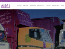 Tablet Screenshot of barisevdeneve.com